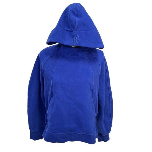 Lululemon Scuba Oversized Side Slit Hoodie Larkspur Blue Size XS/S - Picture 2 of 8